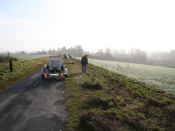 Pflanzaktion Weg zum Sportplatz 2008