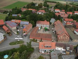 Luftbilder Tag des offenen Dorfes