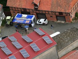 Luftbilder Tag des offenen Dorfes