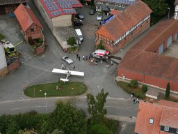 Luftbilder Tag des offenen Dorfes