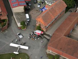 Luftbilder Tag des offenen Dorfes