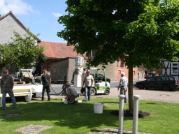 Aufstellung Stele 2013