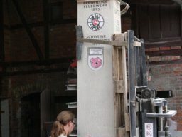 Aufstellung Stele 2013