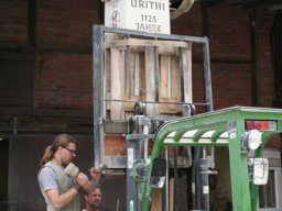 Aufstellung Stele 2013