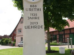 Aufstellung Stele 2013
