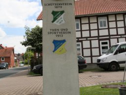 Aufstellung Stele 2013