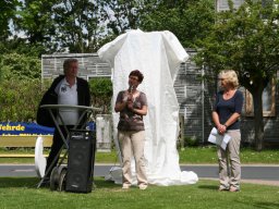 Aufstellung Stele 2013
