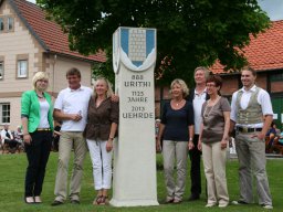 Aufstellung Stele 2013