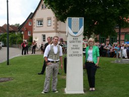 Aufstellung Stele 2013