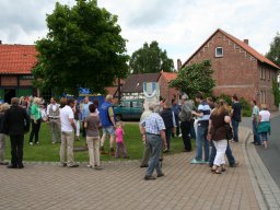 Aufstellung Stele 2013