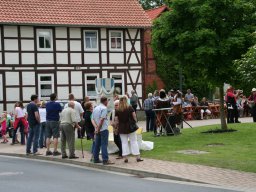 Aufstellung Stele 2013