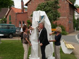 Aufstellung Stele 2013