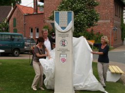 Aufstellung Stele 2013