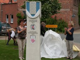Aufstellung Stele 2013