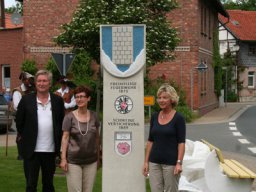 Aufstellung Stele 2013