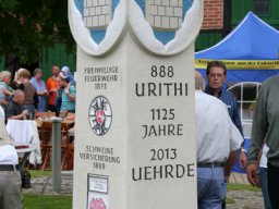 Aufstellung Stele 2013