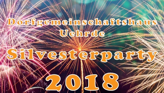 Silvesterfeier ins Jahr 2018