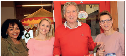 Weihnachtsüberraschung bei den Uehrder Kobolden durch den Bürgermeister